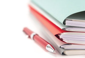 Notebooks and pen
