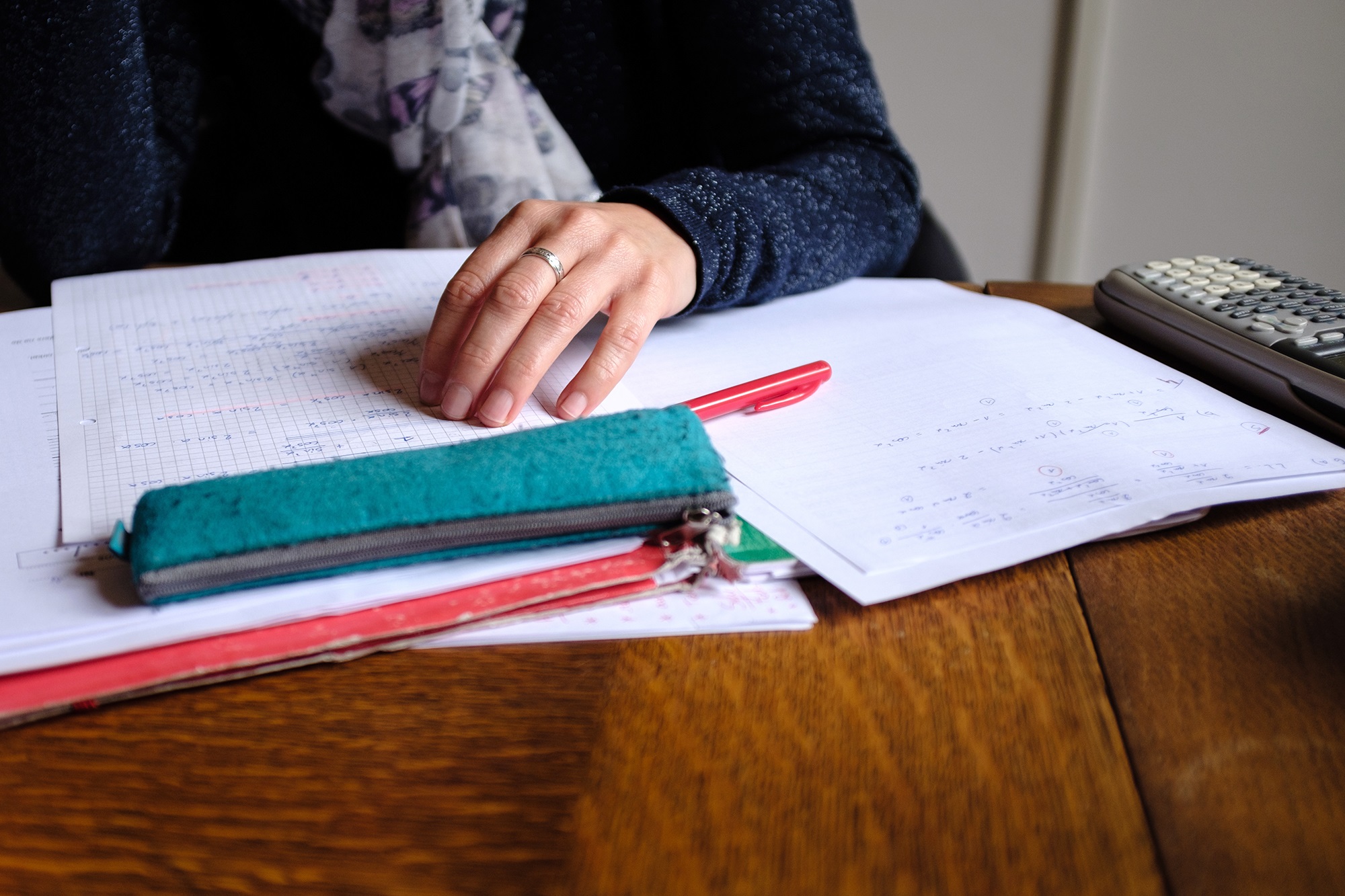 Audit Reports Person reviewing paperwork