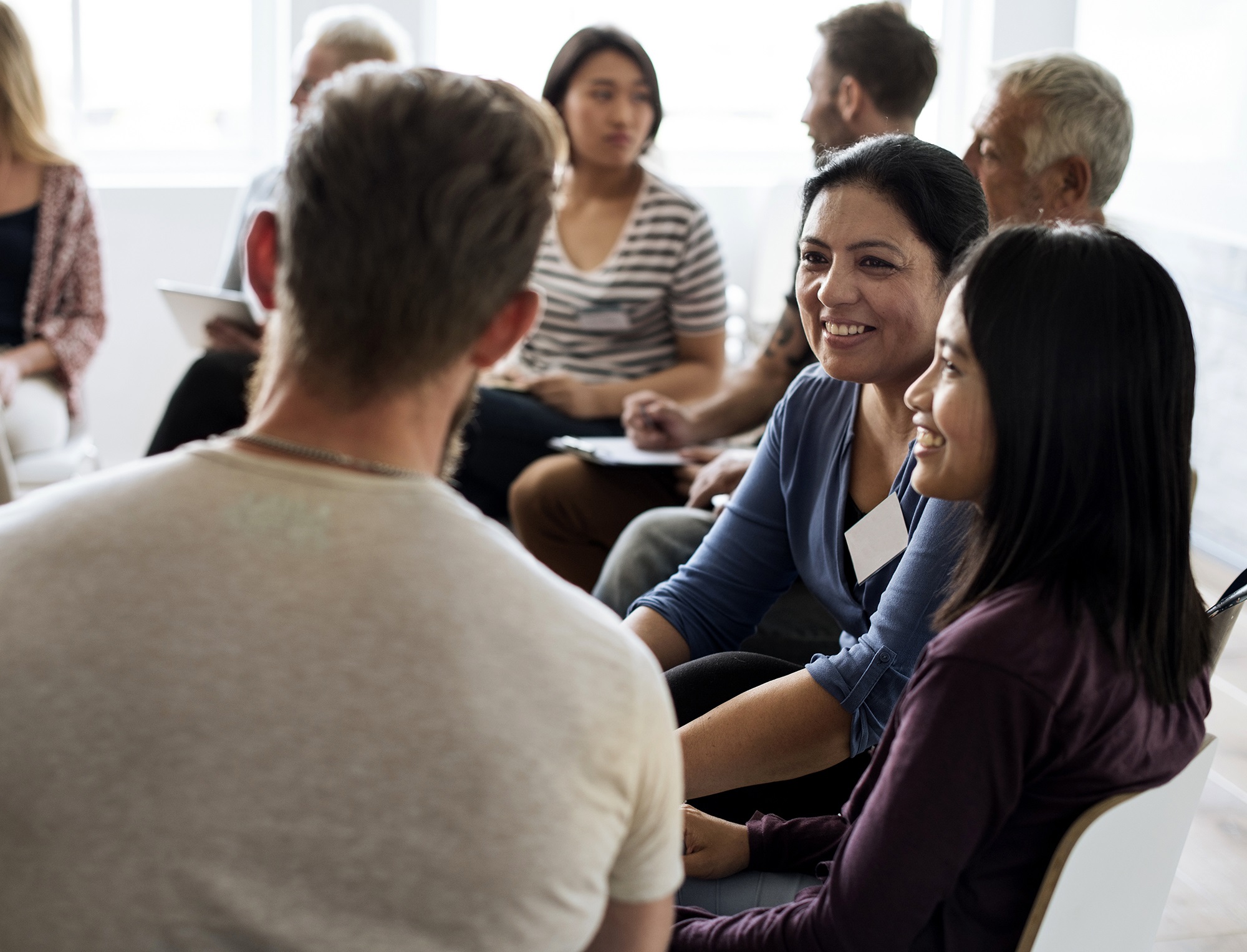 Intergroup Dialogues Networking Seminar Meet Ups Concept