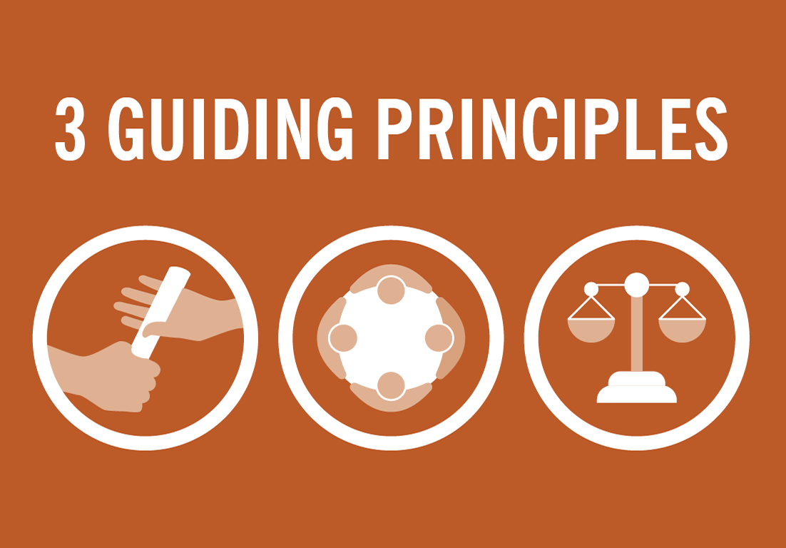 Three Guiding Principles 3 Guiding Principles