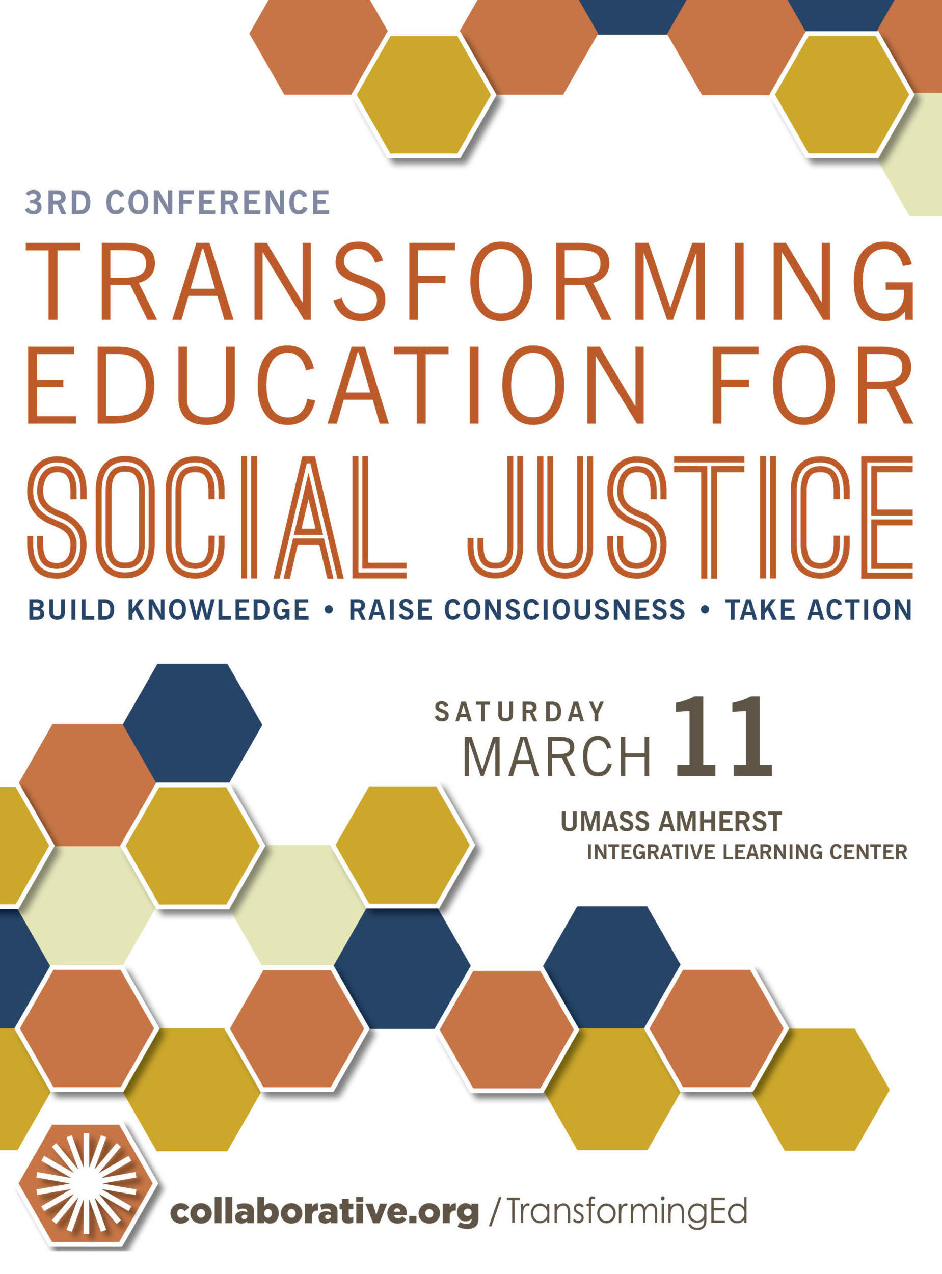 Transforming Education for Social Justice Conference poster