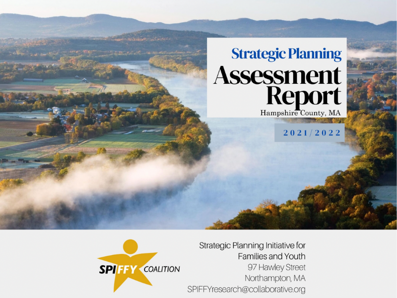 thumbnail image of the cover of the 2021/22 SPIFFY Strategic Planning Assessment Report cover