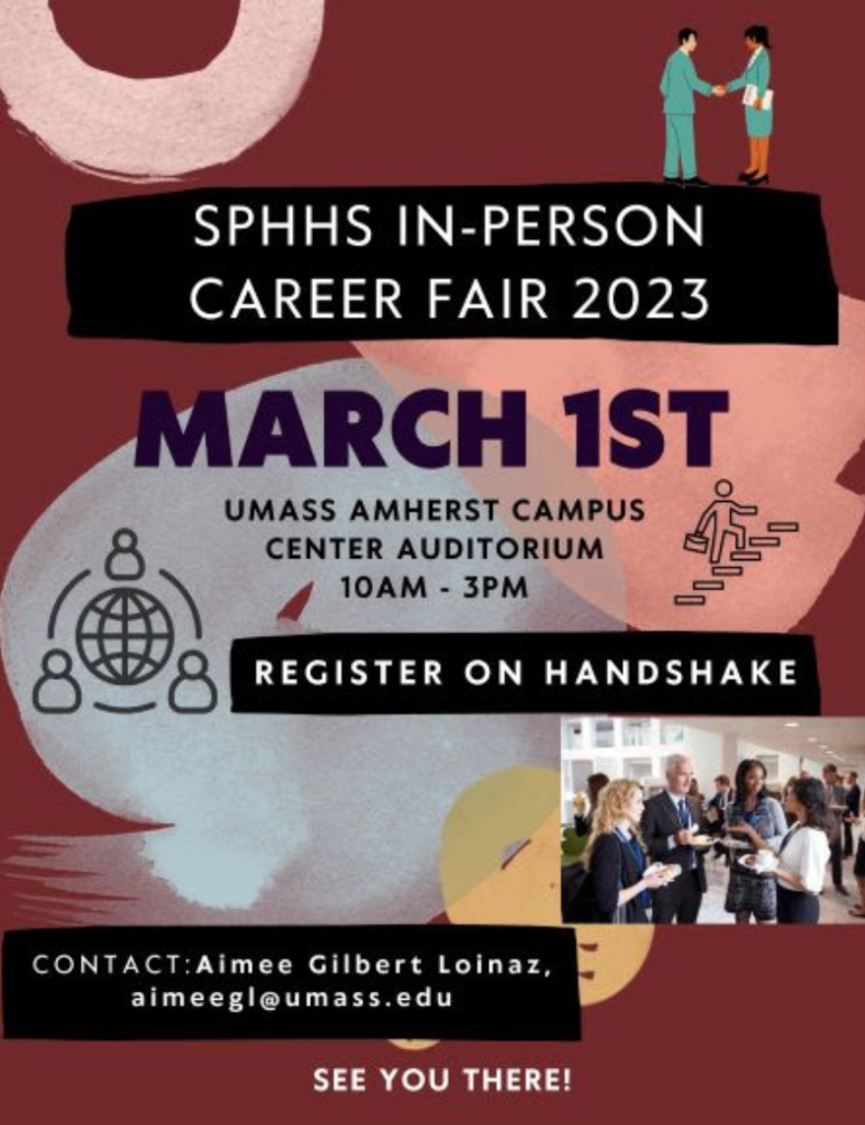 Umass amherst career fair flyer