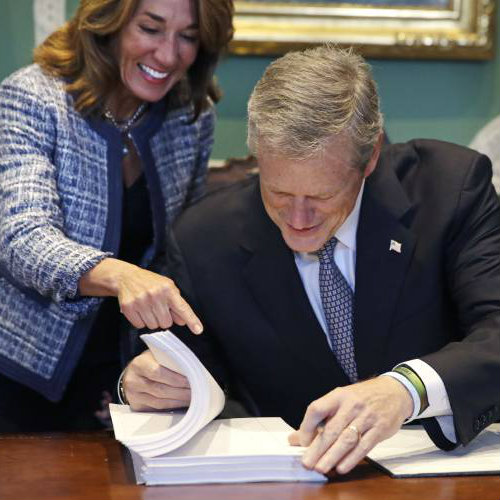 Governor Baker and Lt. Governor Polito