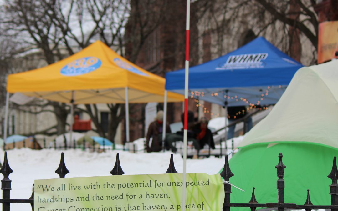 HEC Academy students support WRSI’s campout fundraiser for Cancer Connection